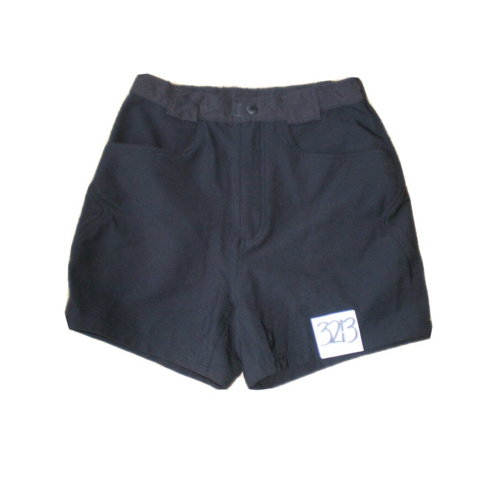 Moonstone Hiking Trail Athletic Nylon Stretch Black Shorts Womens